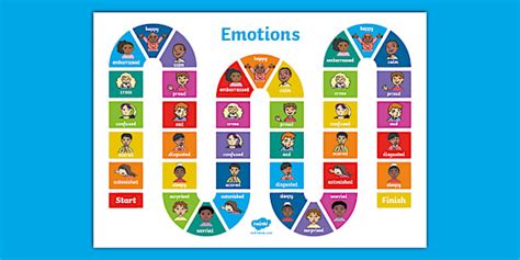 Emotions Board Game - Emotion Games for Children - Twinkl