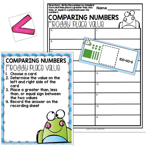 Image result for 2nd Grade Math Comparing Numbers