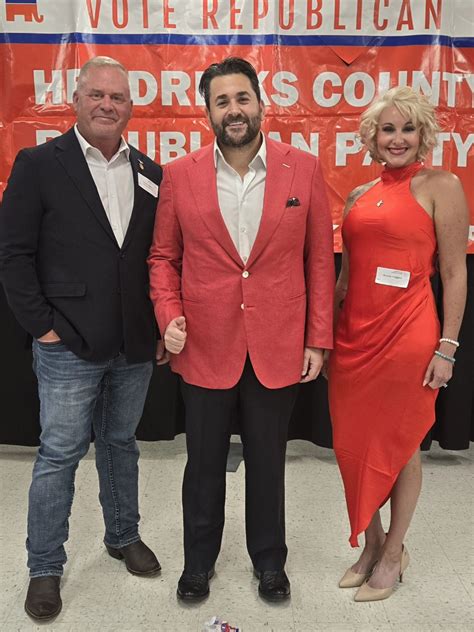 Outstanding night at the Hendricks County Lincoln Day Dinner! Great to ...