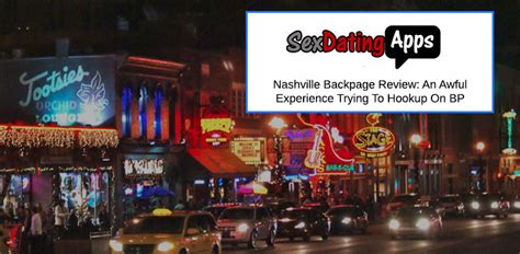 Backpage Nashville Massage & W4M Section Review