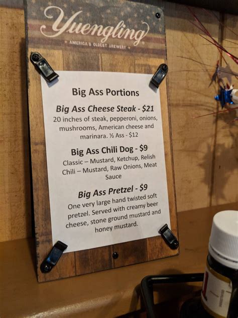Menu at Johnny & Hons Smokehaus BBQ, Robesonia