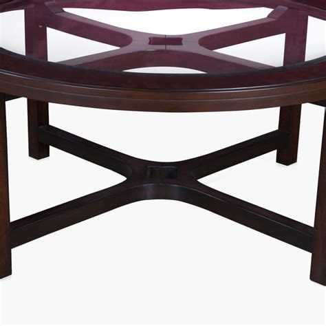 Buy Malmo Coffee Table with Stools- 1+4 Pcs. - Brown from Home Centre ...
