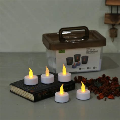 Buy Serena Havana LED Tealights Set- 24 Pcs. from Home Centre at just ...