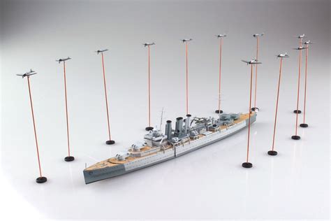 Buy Aoshima Waterline 52662 HMS Dorsetshire Indian Ocean Raid 1/700 ...