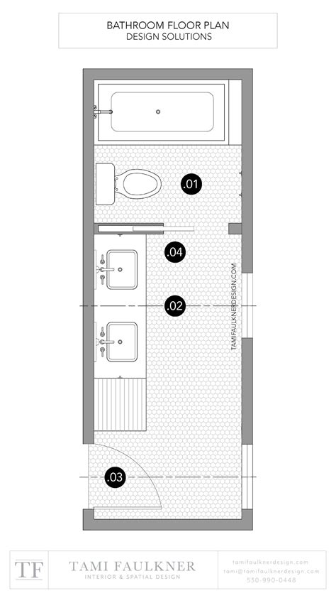 BATHROOM FLOOR PLAN - BEFORE AND AFTER - SMALL CHANGES WITH BIG ...