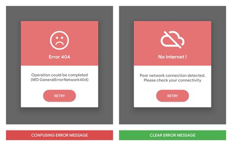 Image result for Error Message Layout