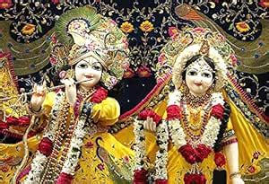 wallpics® Radhe Krishna Photo Paper Poster For Home Decor (13X19 inch ...