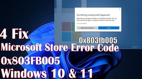 Image result for Fix Code: 0x803fb005