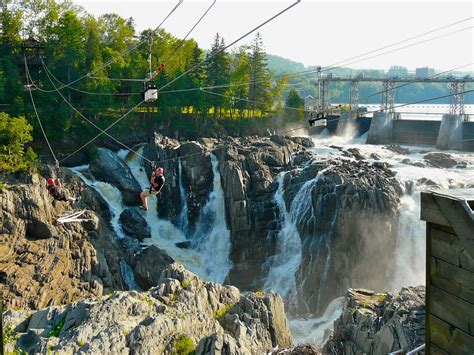 The Freelance Adventurer : Zip-lining over Grand Falls, New Brunswick
