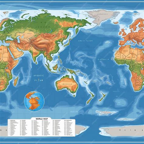 Detailed World Map 的图像结果