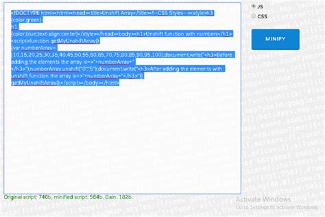 Image result for Minimize JavaScript