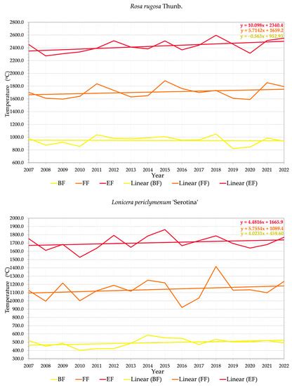 Phenological Flowering Patterns of Woody Plants in the Function of ...