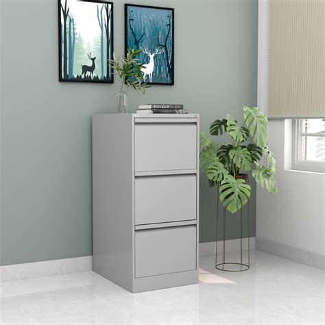 Steel 3 Drawers Filing Cabinet - Rigidindustries