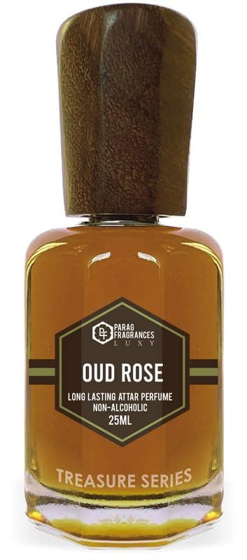 Parag Fragrances Oud Rose Attar 25Ml / Treasure Series/Natural & Long ...