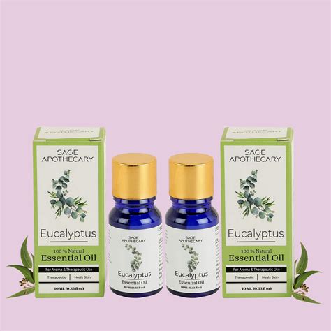 Eucaylyptus Essential oil Skin Hair Care pack of 2 – Sage Apothecary