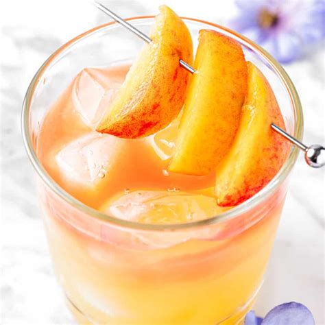 Georgia Peach Drink - The Littlest Crumb