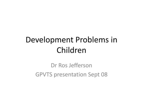 Image result for Child Development Issues Example