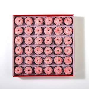 Khoya Mithai Pink Coconut Ladoo, Premium Mithai Box, 36 Count : Amazon ...