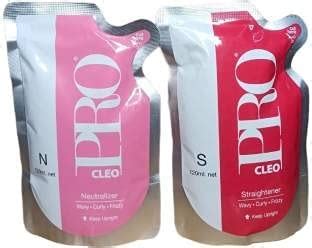 Cleo PRO Hair Straightener Cream Neutralizer Professional Hair Care ...