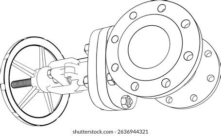 Image result for Exploded View Drawing of Pipe and Valve