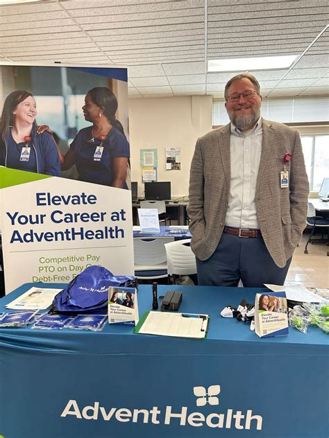 Honored to represent AdventHealth at the Spring Career Fair at the NC ...