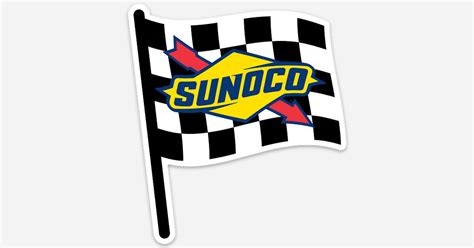 Checkered Flag Sunoco by Sunoco Lp | Die cut stickers | Sticker Mule India