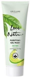 Oriflame Sweden LOVE NATURE Purifying Gel Wash with Organic Tea Tree ...