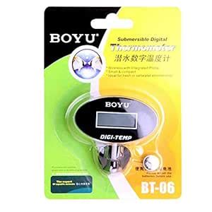 Venus Aqua Digital Submersible Thermometer for Aquariums, Fish Tanks ...