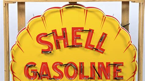 Image result for Shell Neon Sign