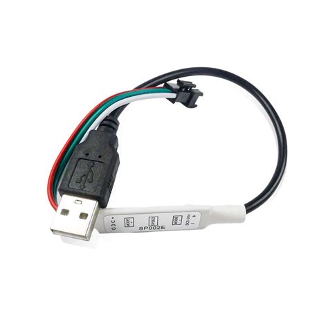 SP002E Pixel LED Controller WS2812 WS2811 Mini RGB LED Strip Controlle