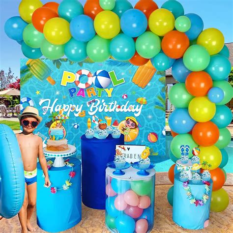 Pool Party Ideas For Kids Birthday