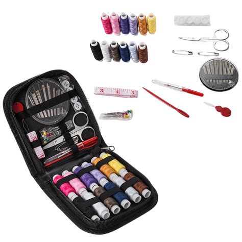 Portable Sewing Kit, Fapiwen Home Sewing Kit, DIY Sewing Supplies for ...