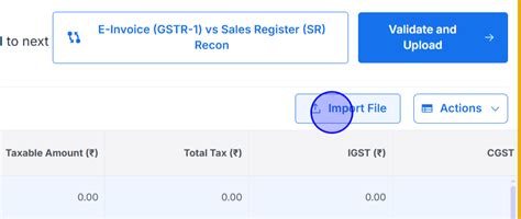 Sales Template Prep & GSTR 1 Filing | Product Help and Support