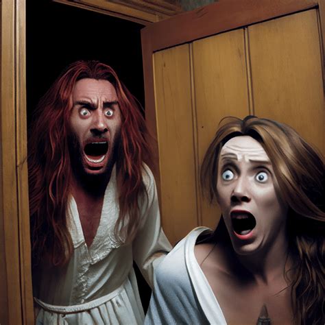 Jesus, horror movie scene : r/weirddalle