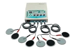 Medinza 4 Channel Electrotherapy Unit Physiotherapy Tens Pain Relief ...