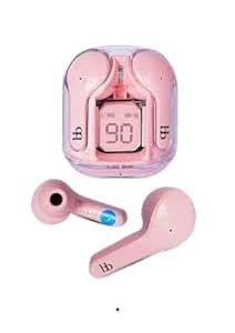 DS ULTRAPOD MAX Bluetooth Wireless Earbuds, Transparent Charging Case ...