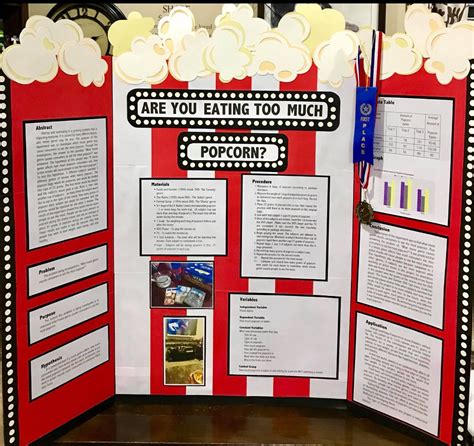 Popcorn Science Fair Project