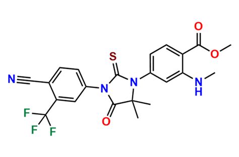 Enzalutamide Desfluoro N-Methyl Methylbenzoate impurity | CAS No- NA | NA
