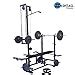 HASHTAG FITNESS 20 in 1 PVC Weights Flat Bench with Preacher CURL ...