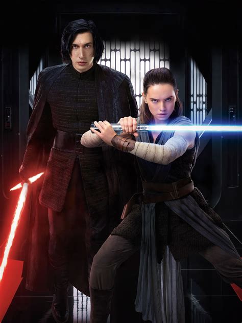 HD version of Rey and Kylo Ren on-board the Supremacy #starwars # ...