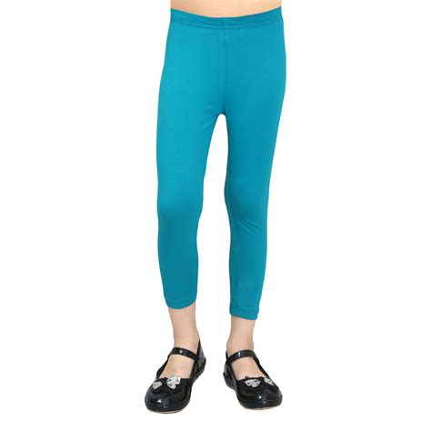 Shop Girls Sea Green Ankle Length Legging Online | One Sky