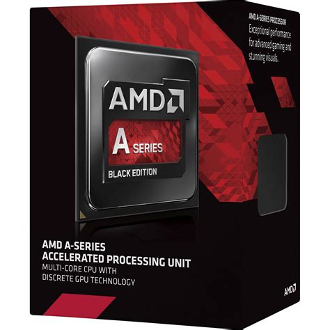 AMD A6-7400K 3.5 GHz Dual-Core FM2+ Processor AD740KYBJABOX B&H