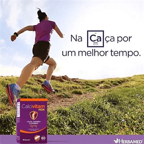 Kit 2x Calcivitam MDK Suplemento vitaminico e Mineral c/60 capsulas ...