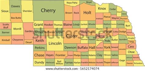 Image result for County Map Color