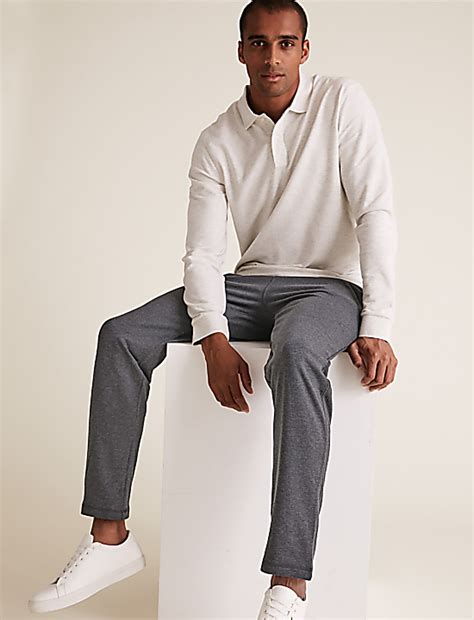 Buy Cotton Rich Joggers at Marks & Spencer