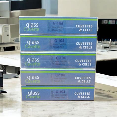 Glass Cuvette Spectrometer Cell 3.5ml – Uniglobal Business