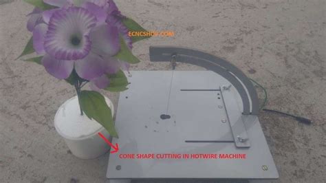 eCNCshop HW01 eCNCshop Thermocol Hot Wire Cutting Machine Wire Cutter ...