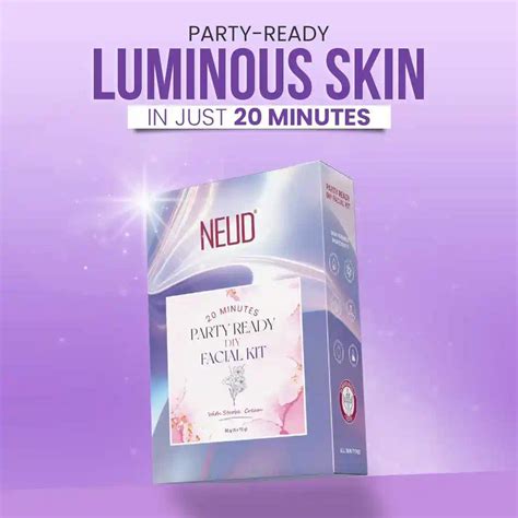 Buy NEUD Party-Ready DIY Facial Kit 50g with Strobe Cream