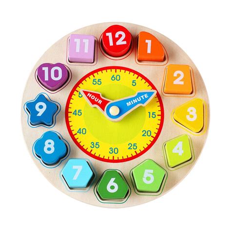 Buy DPDSCVY Multifunctional Clock Learning for Kids,Montessori Teaching ...