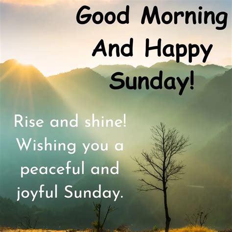 Good Morning Happy Sunday: Beautiful Nature Image - WishByGift